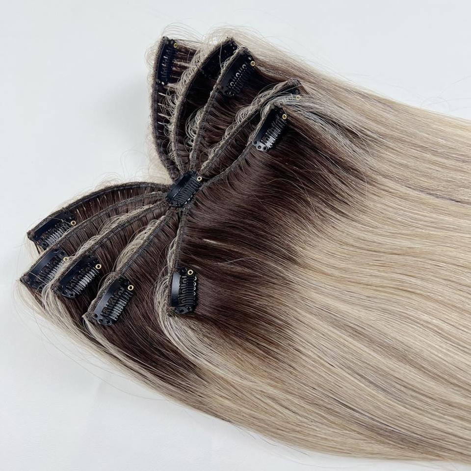 2026 New Trend Virgin Remy Human Hair Extensions Spider Octopus Clip in ...