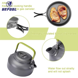 Ensemble de cuisson compact portable pour la cuisine de survie Bols de <span class=keywords><strong>casserole</strong></span> anodisés durables <span class=keywords><strong>Kit</strong></span> de désordre d'équipement de <span class=keywords><strong>camping</strong></span> pour le voyage et l'aventure - Product Image 3
