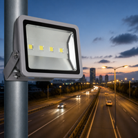 Reflector LED Industrial de 200W, Súper Brillante, Impermeable IP66, SMD COB, Aluminio, para Exteriores, 3000K, 220V CA, para Estadios