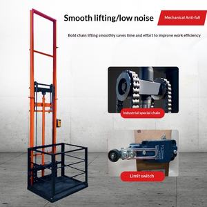 Plataforma elevadora de tijera, mesa móvil hidráulica eléctrica para carga, mesa vertical de mástil de tijera - Product Image 3