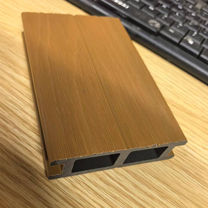 Panneau de clôture composite WPC à bas prix, barrière de sécurité durable pour le contrôle des foules, les chantiers de construction et les cours de maison - Product Image 4