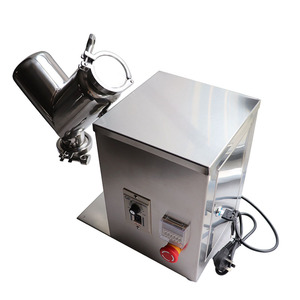 Mezclador en V de laboratorio de acero inoxidable, polvo seco, harina, especias, condimento, proteína, polvo, máquina mezcladora, Mini mezclador pequeño en V de laboratorio - Product Image 3