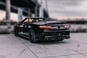 Kit carrosserie en fibre de carbone pour <span class=keywords><strong>Mercedes</strong></span>-Benz Classe S Coupé <span class=keywords><strong>S63</strong></span> <span class=keywords><strong>AMG</strong></span> W217 C217 au style B : Lame avant, diffuseur arrière, spoiler - Product Image 6