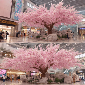 <span class=keywords><strong>Albero</strong></span> di Ciliegio Artificiale Grande in Fibra di Vetro con Fiori in Tessuto di Alta Qualità per Decorazione <span class=keywords><strong>Giardino</strong></span> - Product Image 2