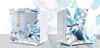 Crayon Shin-chan C24 Horizontal ITX Case Petit Sucre Cube AIR Edition Alliage D'aluminium Diversifié Personnalisable Pc Case