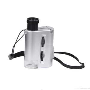 แบบพกพาอเนกประสงค์ NO.9593 30X 60X โฟกัสซูม LED Mini กล้อง Handle Microscope สำหรับการระบุอัญมณี - Product Image 4