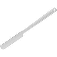 Spatule d'échantillonnage stérile jetable blanche Burkle GmbH, stérilisée aux rayons gamma, emballée individuellement, équipement de désinfection alimentaire