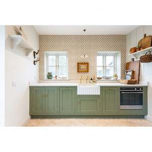 High End Modular <b>Kitchen</b> <b>Furniture</b> Modern Shaker Cupboards Solid Wood <b>Kitchen</b> Cabinets with Island Designs - Product Image 3