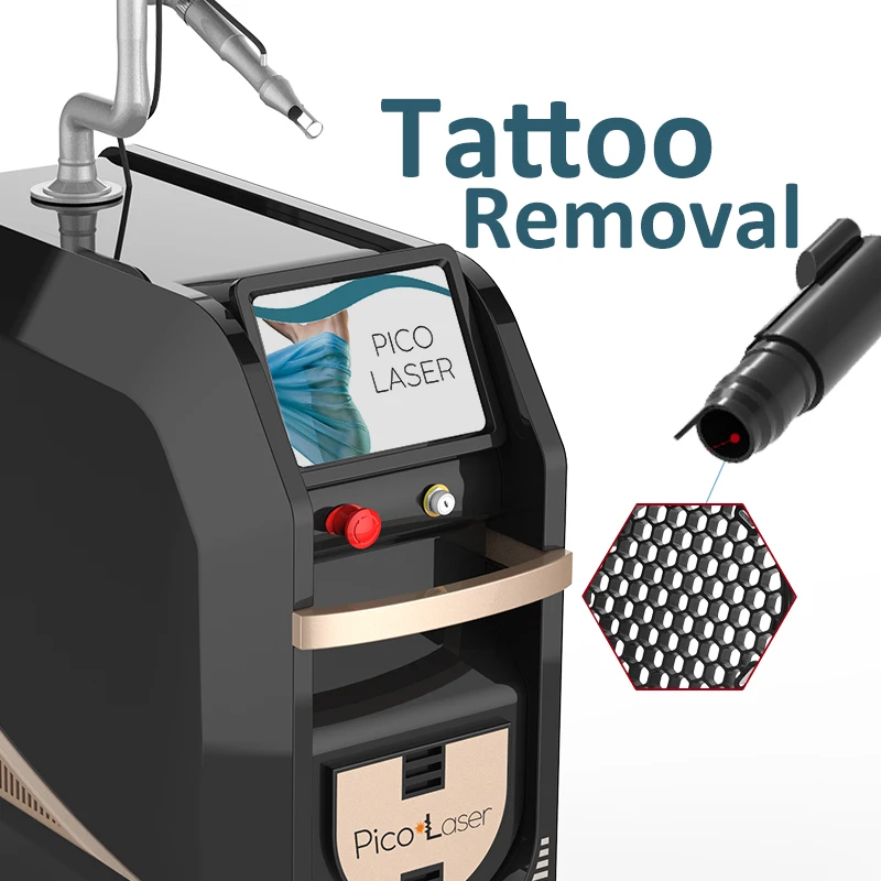 Picosegunda 1064 nm 755nm 532nm pico q comutado nd yag laser pico laser remoção da tatuagem a laser máquina preço picosegunda laser