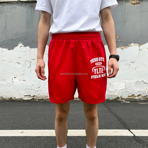 กางเกงขาสั้นลำลองพิมพ์ลายไซส์ใหญ่พิเศษสำหรับผู้ชายกางเกงขาสั้นผ้าไนลอนทรงแบ็กกี้สำหรับฤดูร้อน - Product Image 1
