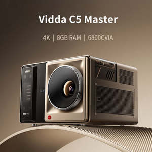 Proyector Láser Tricromático 4K Vidda C5 Master Hisense, DLP Android 13, Cine en <span class=keywords><strong>Casa</strong></span> Portátil 3D, Altavoces Integrados - Product Image 5