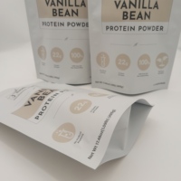 Sachet debout personnalisé thermoscellé et découpé Chips pour collation Sacs en plastique de qualité alimentaire Sac en mylar en aluminium congelé à fermeture éclair refermable