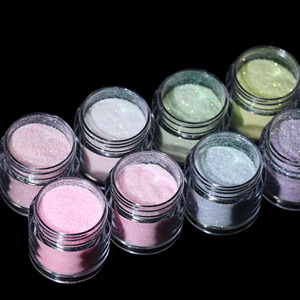 Nail Art Starlight Sand Sugar Powder Diy Glitter Lentejuelas Colorful Mineral Sand Powder Decoración de <span class=keywords><strong>uñas</strong></span> 12 colores - Product Image 2