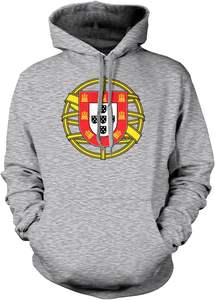 Fitspi venta al por mayor país Logo Portugal <span class=keywords><strong>portugués</strong></span> 3D impreso Sudadera con capucha pulóver sudadera pulóver Unisex Dropshipping - Product Image 4