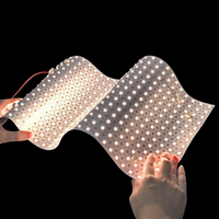 Usine Led Ultra Mince Flex Lights Découpable 24v Marbre Table Dalle Flexible Rétro Éclairage Boîte D'éclairage Led Panneau Feuille