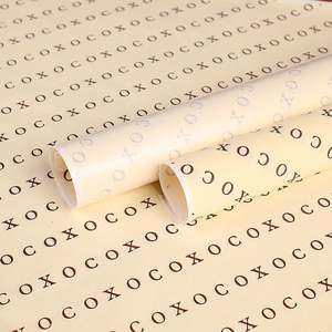 Custom Logo Printed Coated Deli Meat Hamburger Frie Burger Sandwich <b>Wrap</b> Wax Sheets Food Wrapping Greaseproof Paper - Product Image 5