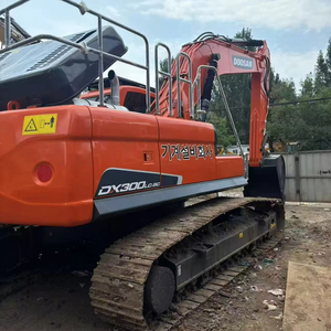 รถขุด Doosan DX300 มือสอง ขนาด 30 ตัน รุ่นปี 2021 ระบบควบคุม PLC พร้อมเครื่องยนต์ เกียร์ ปั๊ม มอเตอร์ ผลิตในเกาหลี - Product Image 1