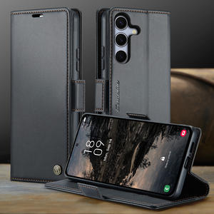 Funda Cartera con Bloqueo RFID CaseMe <span class=keywords><strong>023</strong></span> para <span class=keywords><strong>Samsung</strong></span> <span class=keywords><strong>Galaxy</strong></span> S25 Ultra, S25 Plus, S24 Ultra, con Carga Inalámbrica, de Cuero - Product Image 1