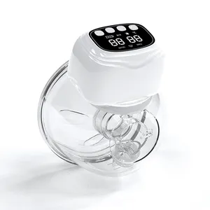2024 Double Side New Arrival Wireless Electric Breast Pump Silicone Wearable Hands-free Breast Pump