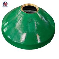 Repuestos para Trituradora de Cono de Piedra de Marca China: Revestimiento Cóncavo de Acero con Alto Contenido de Manganeso, Suministro de Fábrica Certificado ISO 9001 para Minería