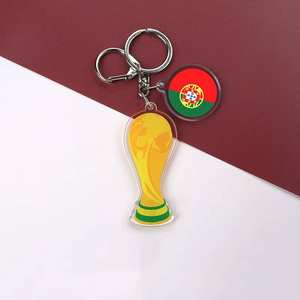 Chuangdong - Accesorios de Moda para Fanáticos del Fútbol, Regalo de Acero Inoxidable, Goma y Poliéster, Abrebotellas, Trofeo, Llavero con Diseño de Camiseta - Product Image 6