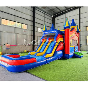 Château gonflable <span class=keywords><strong>de</strong></span> course automobile pour enfants, toboggans aquatiques gonflables commerciaux, articles <span class=keywords><strong>de</strong></span> <span class=keywords><strong>location</strong></span> pour événements - Product Image 3