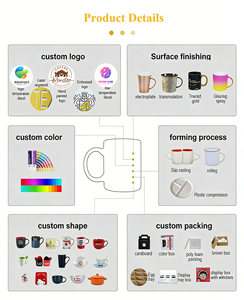 Wholesale OEM <strong>Small</strong> or Large Blank White Porcelain Cup Custom Logo Tazones Printed Design Assorted Ceramic Coffee <strong>Mug</strong> - Product Image 5