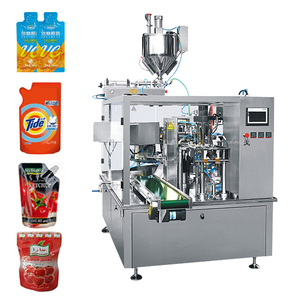 Automatic Premade Bag Stand up Pouch Packaging Salad <b>Tomato</b> Chili Sauce Fruit Juice Filling Liquid Packing Machine - Product Image 6