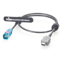 Câble Ethernet automobile IX vers H-MTD, Hirose IX30G-A-10S-CV Harting 09451812561 vers H-MTD mâle E6S10A-1CAZ5-Z, IX une clé pour H-MTD