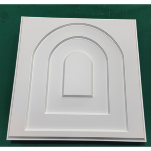 Pannello di rivestimento murale moderno 1mm 3d pannello decorativo bianco Design ondulato <span class=keywords><strong>in</strong></span> <span class=keywords><strong>plastica</strong></span> impermeabile e resistente parete <span class=keywords><strong>Pvc</strong></span> 3D Graphic Design - Product Image 5