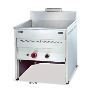 36L free standing vertical type gas fryer for hotel kitchen project kitchen equipment