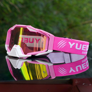 แว่นตาโมโตครอส YUEDIO พร้อมเลนส์ UV400 และสายรัดปรับได้ กรอบ TPU ป้องกันดวงตาสำหรับรถวิบาก - Product Image 5