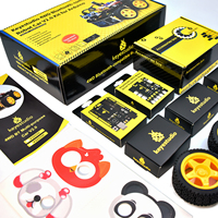 Kit de Coche Robótico 4WD BT de Keyestudio para Aprender Programación con Arduino, Juguetes Educativos STEM, Kit de Coche Robótico Educativo