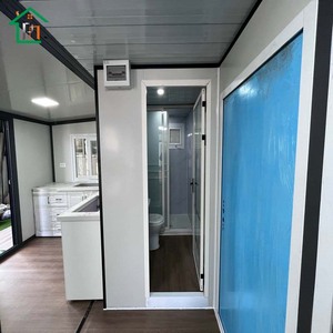 Casa Container Prefabbricata Espandibile 20ft 40ft, Villa in Acciaio PPGI con Pannelli Sandwich, Design Moderno a Risparmio Energetico, Resistente agli Uragani - Product Image 3