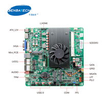 I5-3210M ITX-B320_I522L 2 * COM(RS232/485/422) DDR3 Ram mendukung tipis harga Motherboard Itx dengan 1 * VGA,2 * HD,1 * LVDS