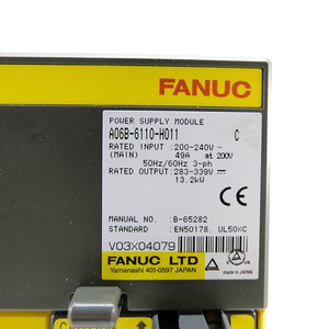 ใหม่เอี่ยมและเป็นของแท้ คุณภาพดี ไดรฟ์ Fanuc รุ่น A06B-6110-H011 สำหรับเครื่องจักรอุตสาหกรรม - Product Image 3