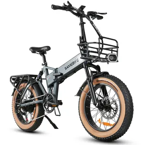 EUสต็อก20นิ้วFull SuspensionพับMountain Ebikeไขมันยางไฟฟ้าจักรยาน1000Wมอเตอร์พับE-จักรยาน