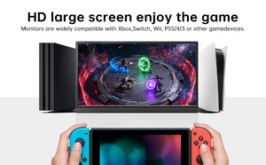 <span class=keywords><strong>Écran</strong></span> LCD portable IPS de 15,6 pouces, 1080P, USB-C, HDR, moniteur LCD avec deux haut-parleurs haut de gamme - Product Image 3