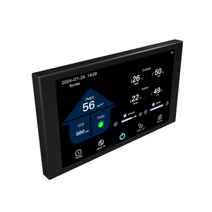 ハイエンド7インチVOCPM2.5 CO2 WIFI RS485modbus新鮮空気インテリジェント換気HVACファンコントローラー - Product Image 3