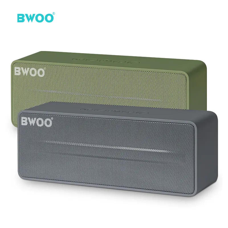 BWOOプロモーションブルートゥース充電式スピーカーABSPC素材フルレンジワイヤレススピーカー