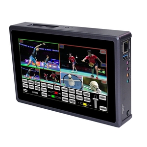 DeviceWell HDS8107 <span class=keywords><strong>7</strong></span> \ "Écran Tactile PIP 4-CH Switcher Boîtier en Aluminium Technologie DCB pour Équipement de Diffusion Radio TV HD - Product Image 1