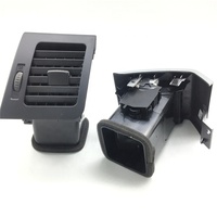Ensemble de sortie d'air du climatiseur d'origine pour tableau de bord, compatible avec BYD S6 2011-2015, grille de ventilation AC noir mat