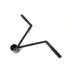 Hot Selling Gym Accessories Barbell Training V Flat Bar For Angled Barbell Training Grip Landmine Handle