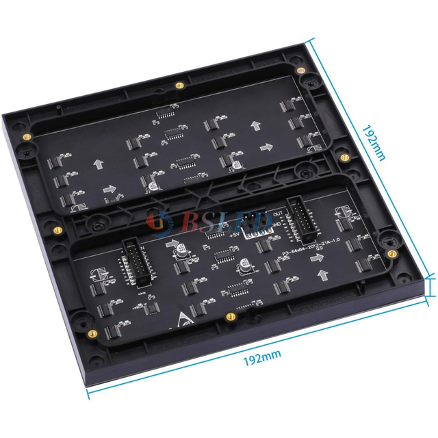 P3 Indoor Full Color LED Display Module Panel 192x192mm 4500cd High Brightness Video Wall Backdrop Screen for Airport 3-Year