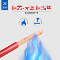 Câbles isolés en PVC pour appareils électroménagers Jinwancheng, vente en gros, fils souples multibrins BVR10 en cuivre, 600V, 6mm