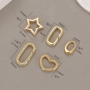 Lobster Clasps for Bracelets Necklaces DIY Hooks Chain Closure Accessories for Jewelry Making Findings Wholesale