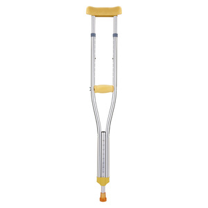 Aluminum Alloy Underarm Crutches Height Adjustable Anti Slip Medical Walking Aid Rehabilitation Support - Product Image 3