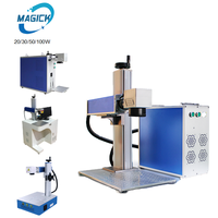 Machine de marquage laser à fibre JPT Mopa M7, marqueur laser couleur