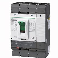 Disjoncteur à boîtier moulé LS Susol DC MCCB 1500Vdc 4P 400A 50kA pour PV, ESS, centre de données, certifié UL489 IEC CB, stock usine