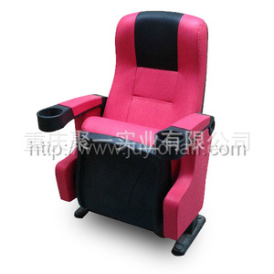 เก้าอี้หอประชุมแบบพับได้ ผ้าหุ้มหลายสี มีที่วางแขน สำหรับห้องเรียนและห้องบรรยาย - Product Image 2